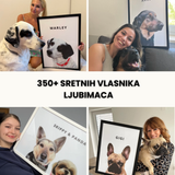 Pet Portrait on Acrylic Glass