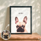 Pet Portrait on Acrylic Glass