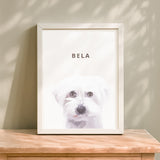 Pet Portrait on Acrylic Glass