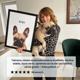 Pet Portrait on Acrylic Glass